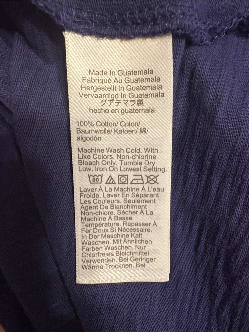 J. Crew Purple Tie-Waist T-Shirt Dress - Picture 3 of 3